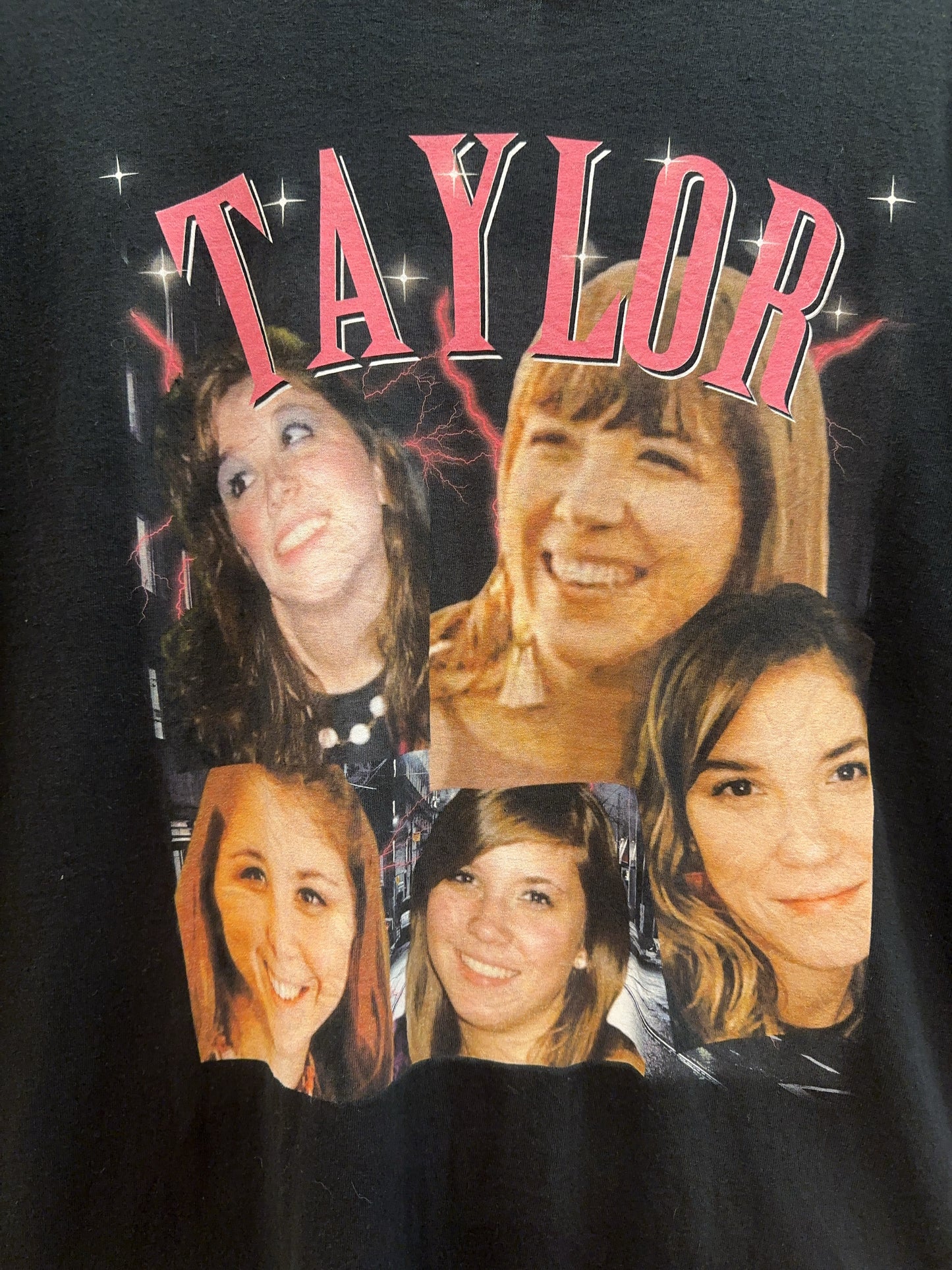 Taylor Photo Collage Graphic T-Shirt