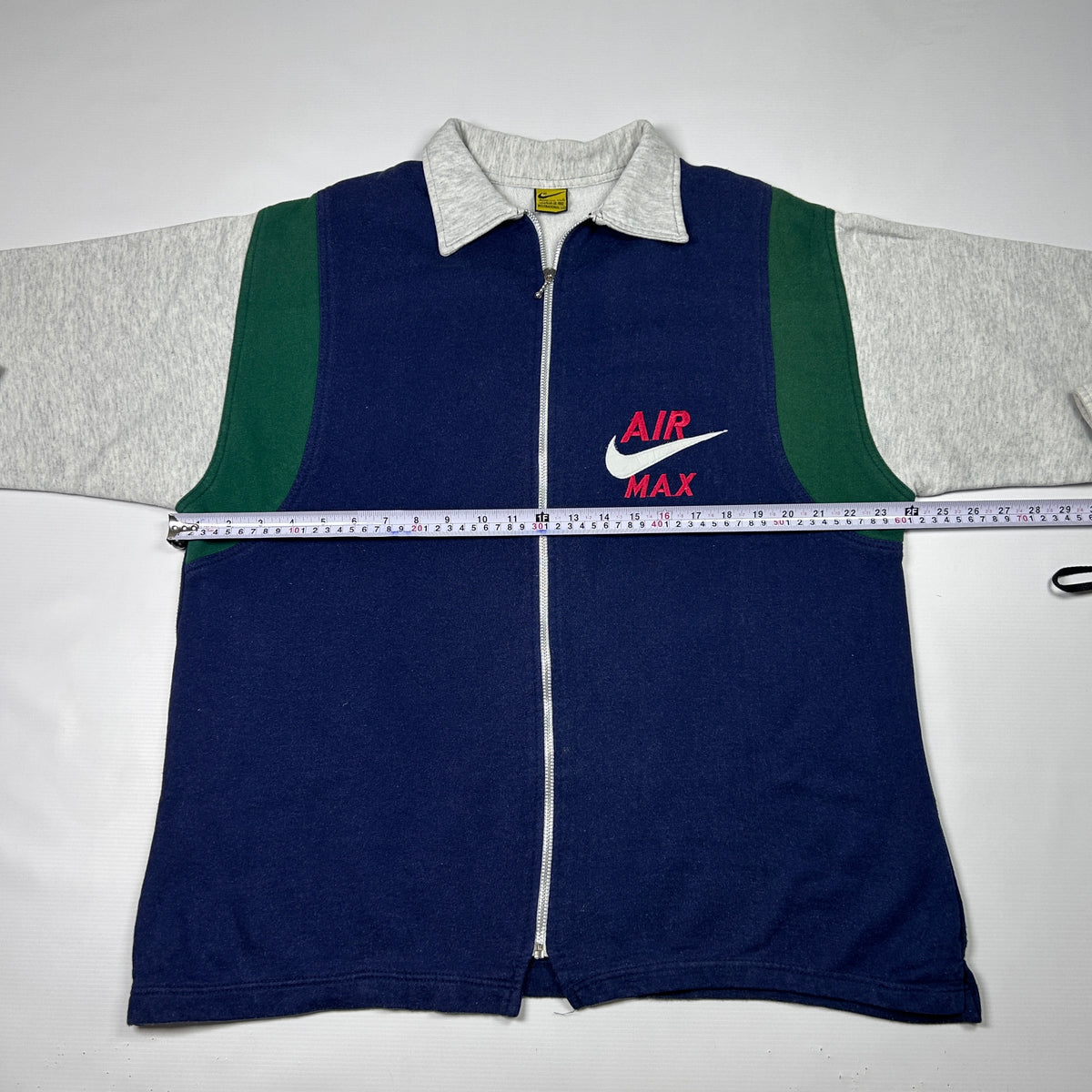 L - Nike Air Max 1990's Colorblock Zip-Up Track Jacket