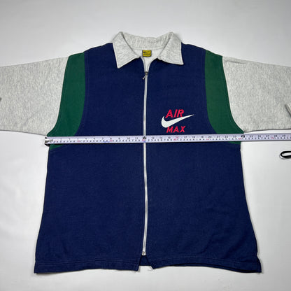 L - Nike Air Max 1990's Colorblock Zip-Up Track Jacket