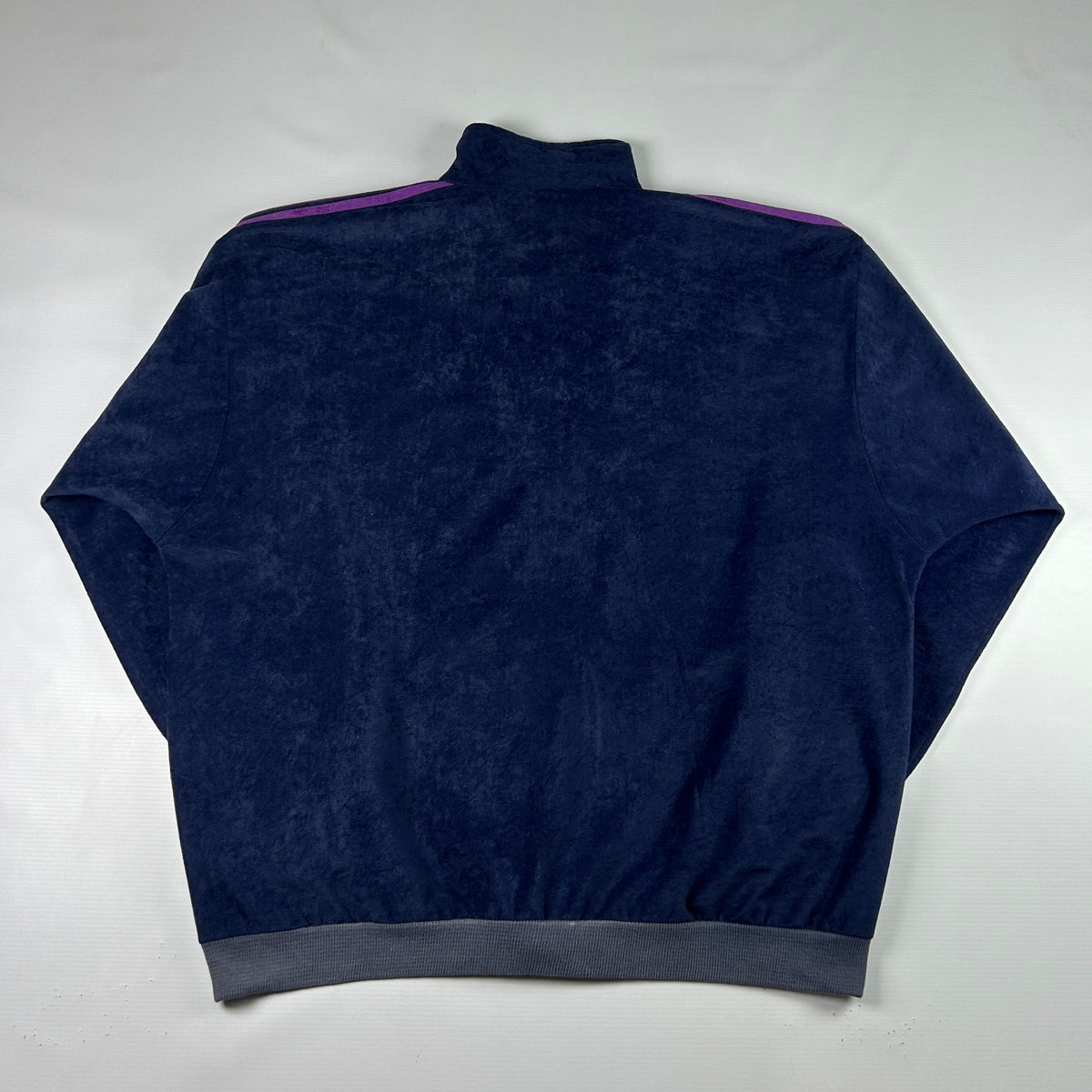 M - 1980's Adidas Vintage One World velour Track Jacket