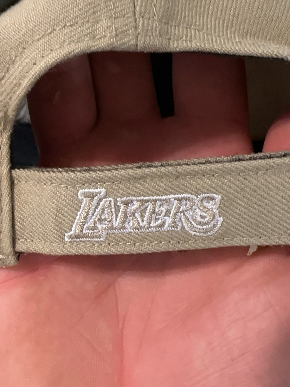 Los Angeles Lakers Embroidered Baseball Cap