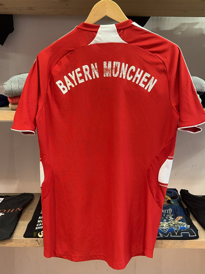 2007-2009 FC Bayern Munich Adidas Home Football Shirt - S