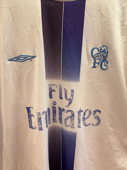 2003-2005 Chelsea FC Umbro Away Football Shirt - L