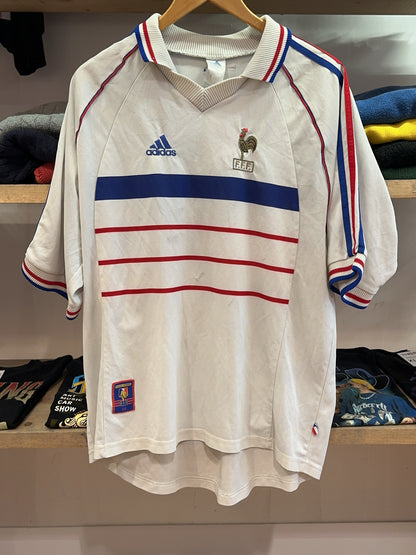 1998-2000 France Adidas Away Football Shirt - XL
