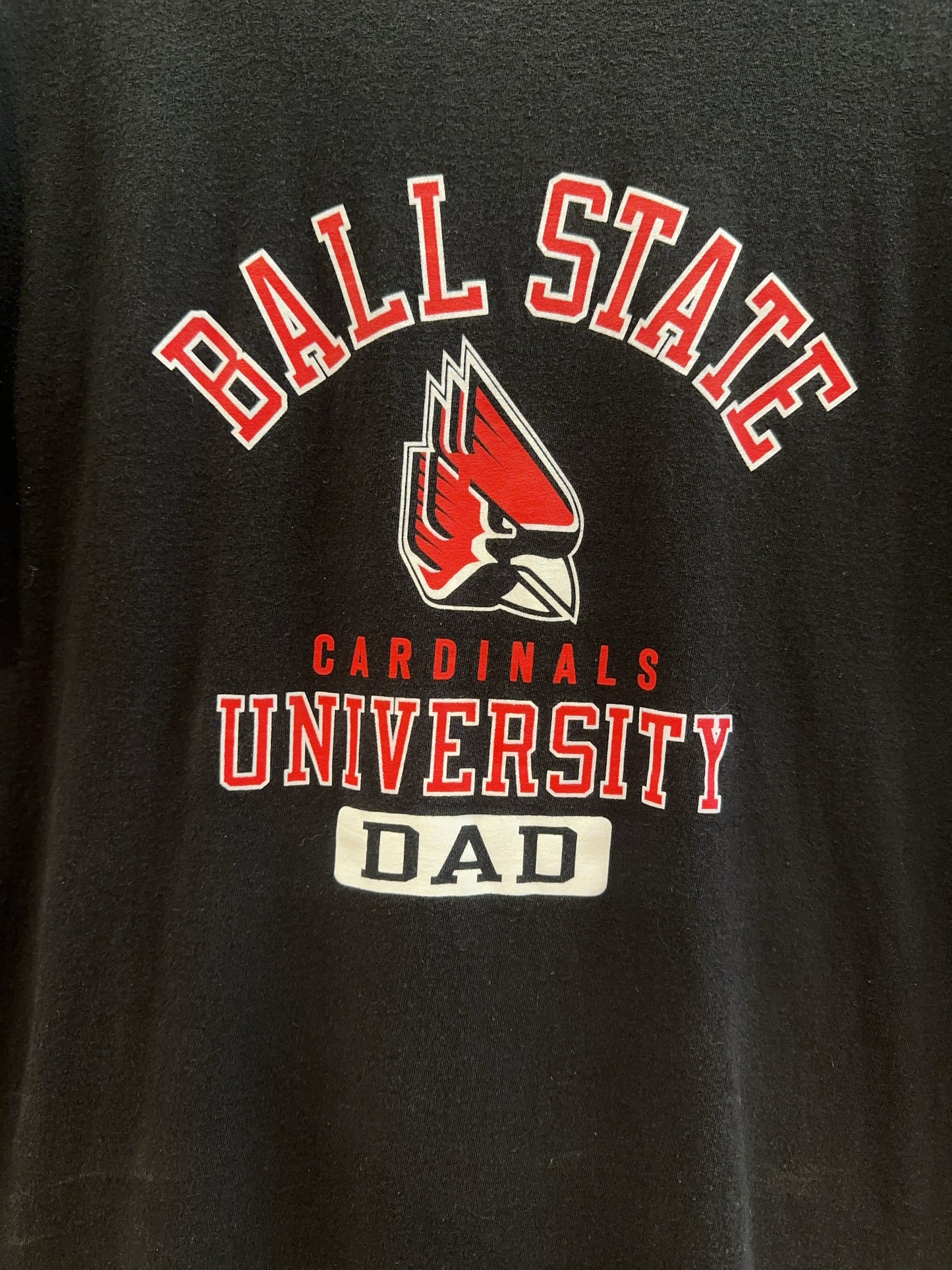 Champion Ball State Cardinals University Dad T-Shirt