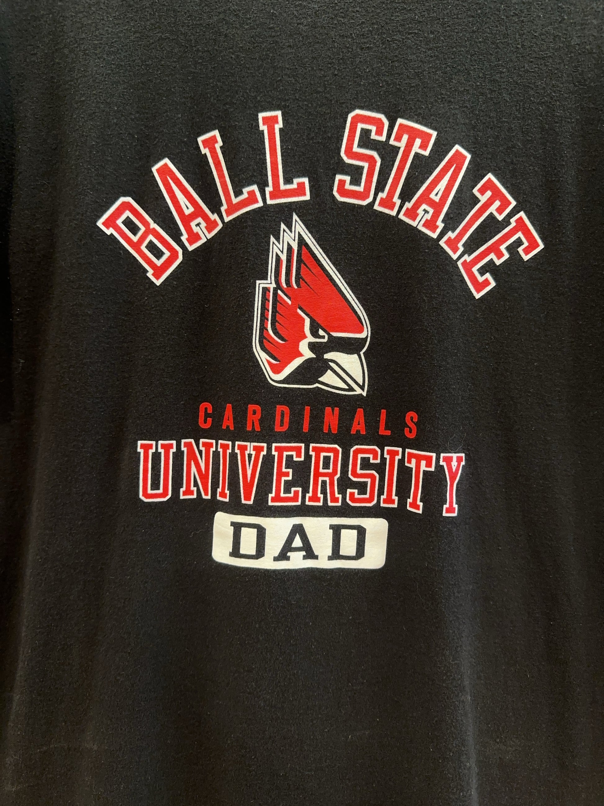 Champion Ball State Cardinals University Dad T-Shirt