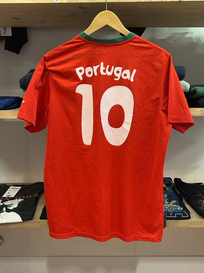 2014 Portugal Fifa World Cup Home Football Shirt 10 - L
