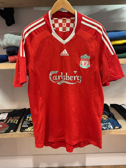 2008-2010 Liverpool FC Adidas Home Football Shirt - XL