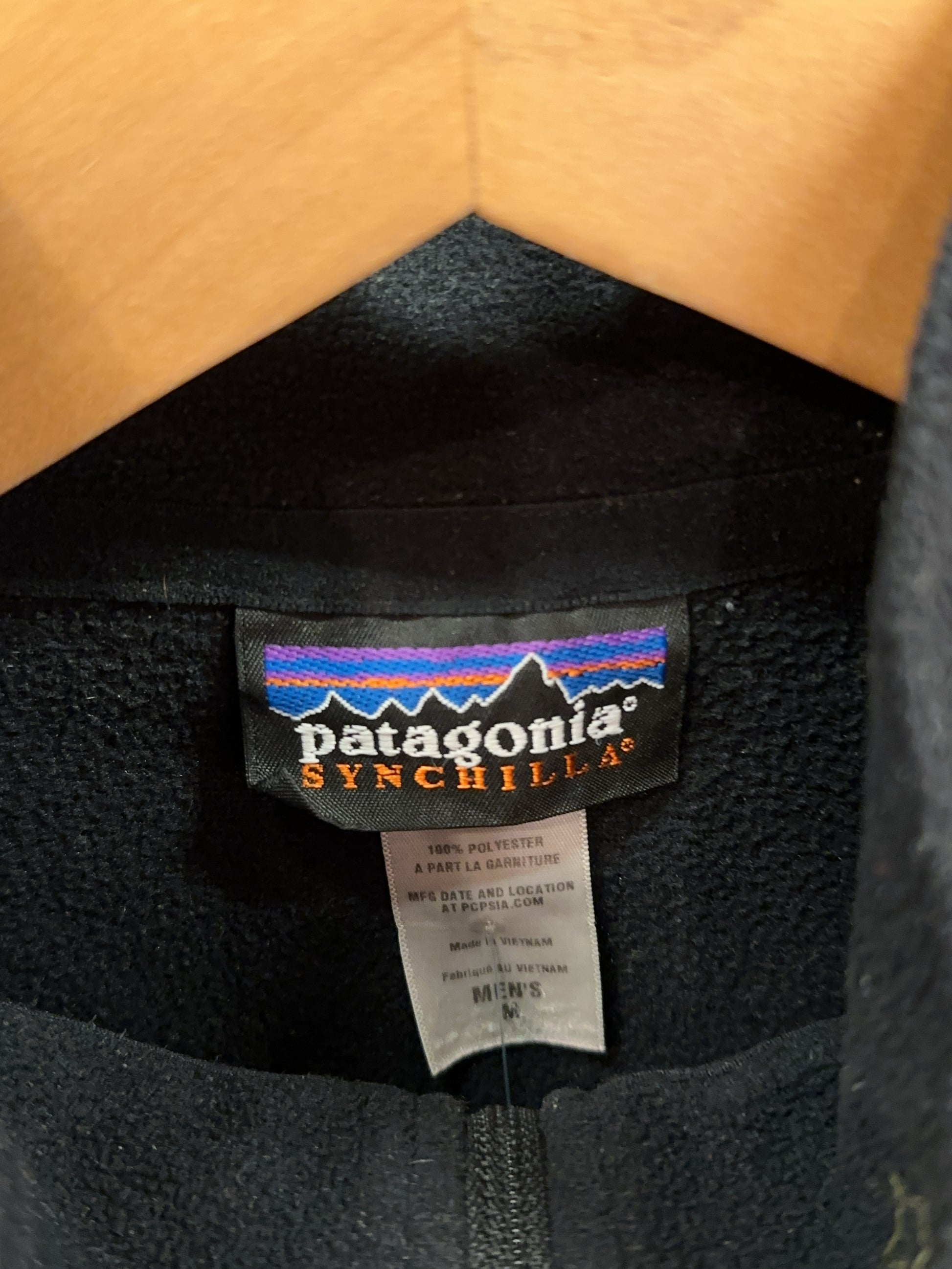 M - Vintage 1990's Patagonia Fleece Quarterzip