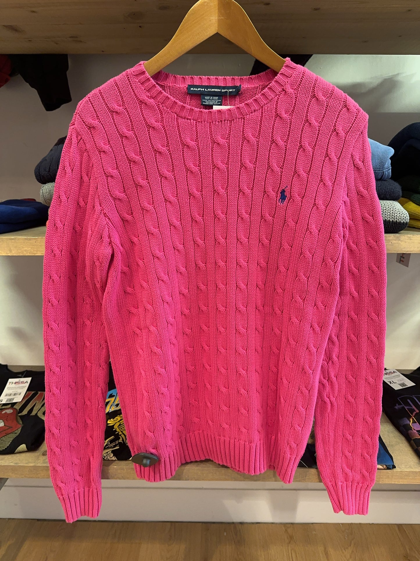 Ralph Lauren Cable Knit - L