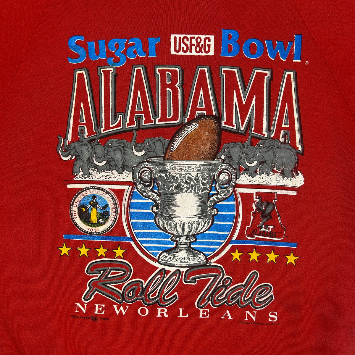 S - Vintage 1990's Alabama Crimson Tide Sugar Bowl Sweatshirt