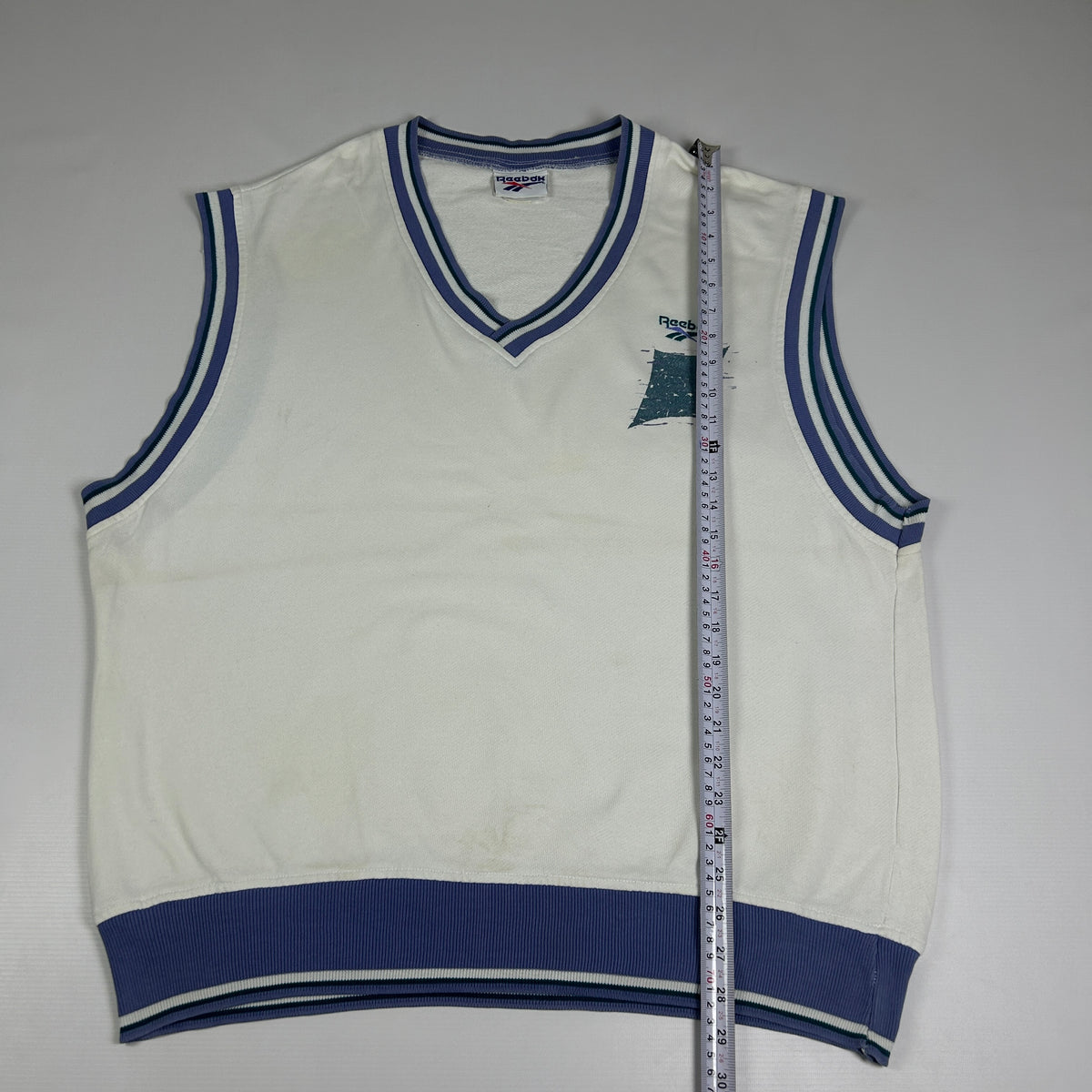 XL - Vintage 1990's Reebok Tennis Vest Edberg Lendl Agassi