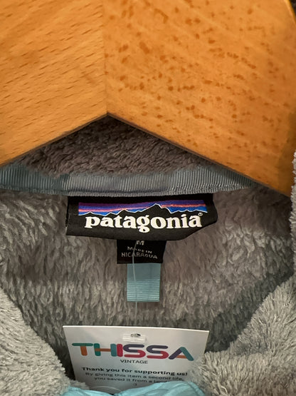 Patagonia Gray Snap-T Fleece Pullover - M