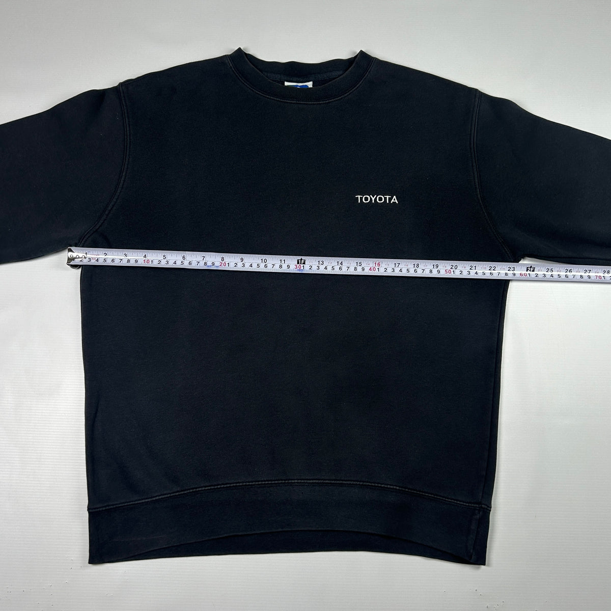 M - 1990's Toyota Logo Black Crewneck Sweatshirt