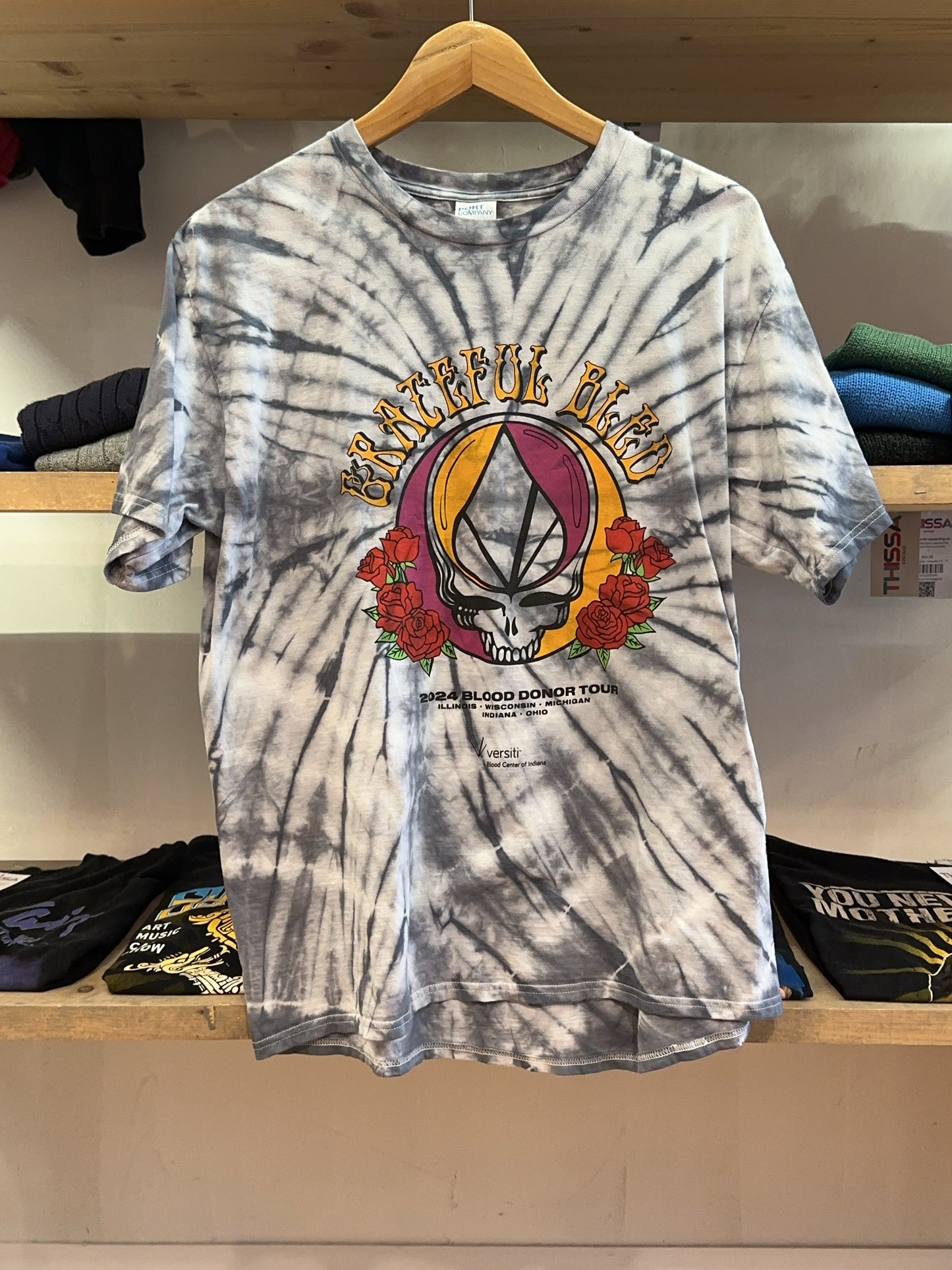 L - Grateful Death Band T-shirt