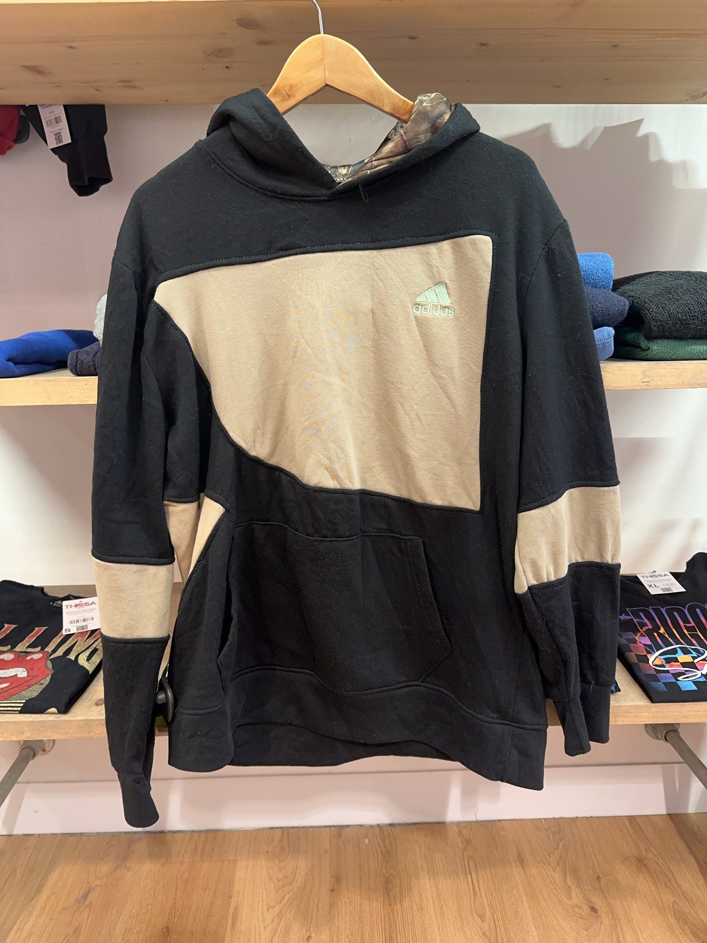 Vintage 2000's Adidas Reworked Hoodie - L