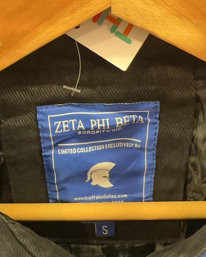 S - Vintage Buffalo Dallas Zeta Phi/Φ Beta Racing Jacket