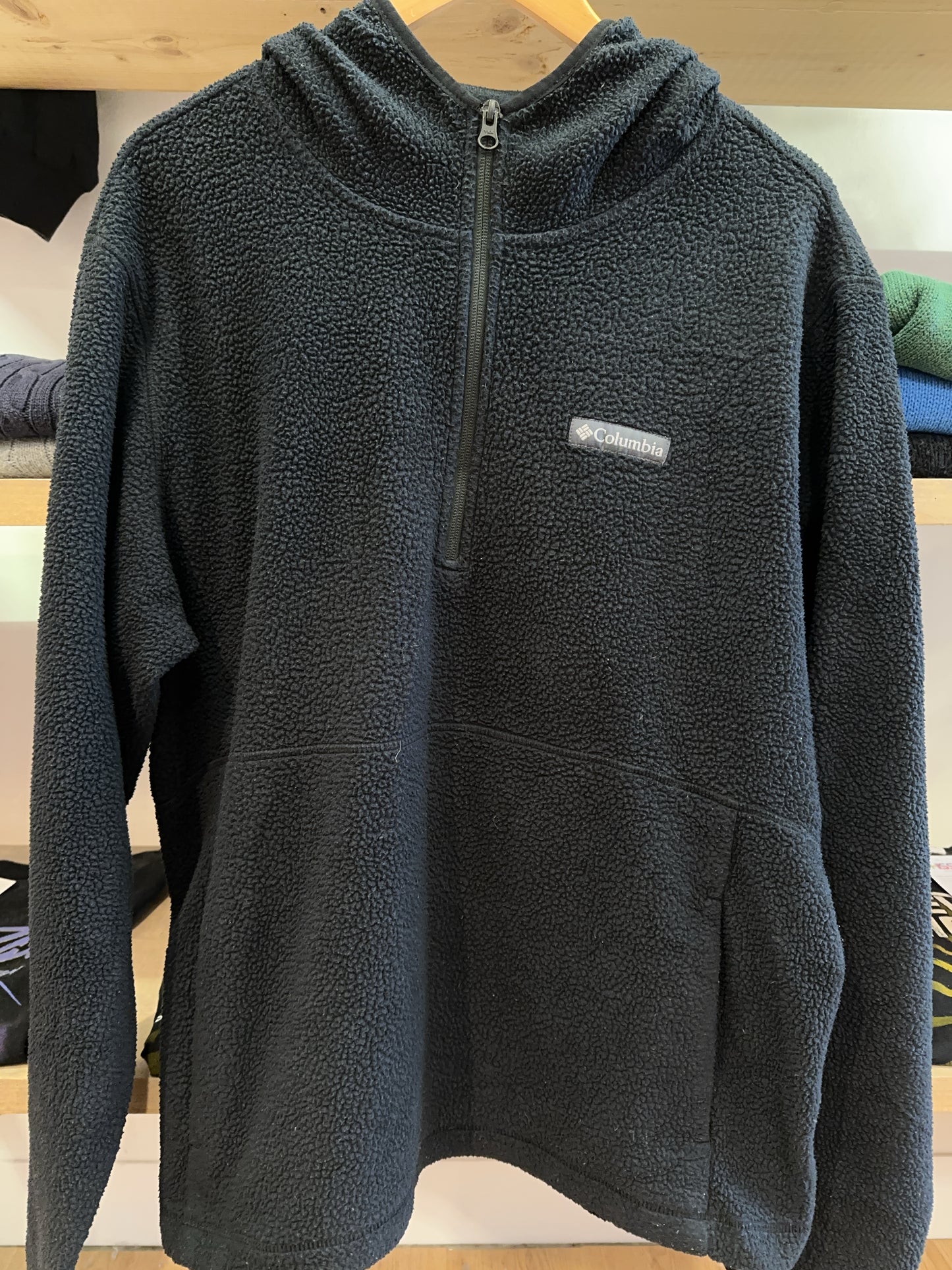 L - Columbia Fleece Quarterzip
