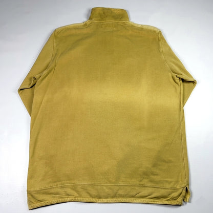 XXL - 1990's Marboro Classics Yellow Quarter-Zip Pullover Sweatshirt