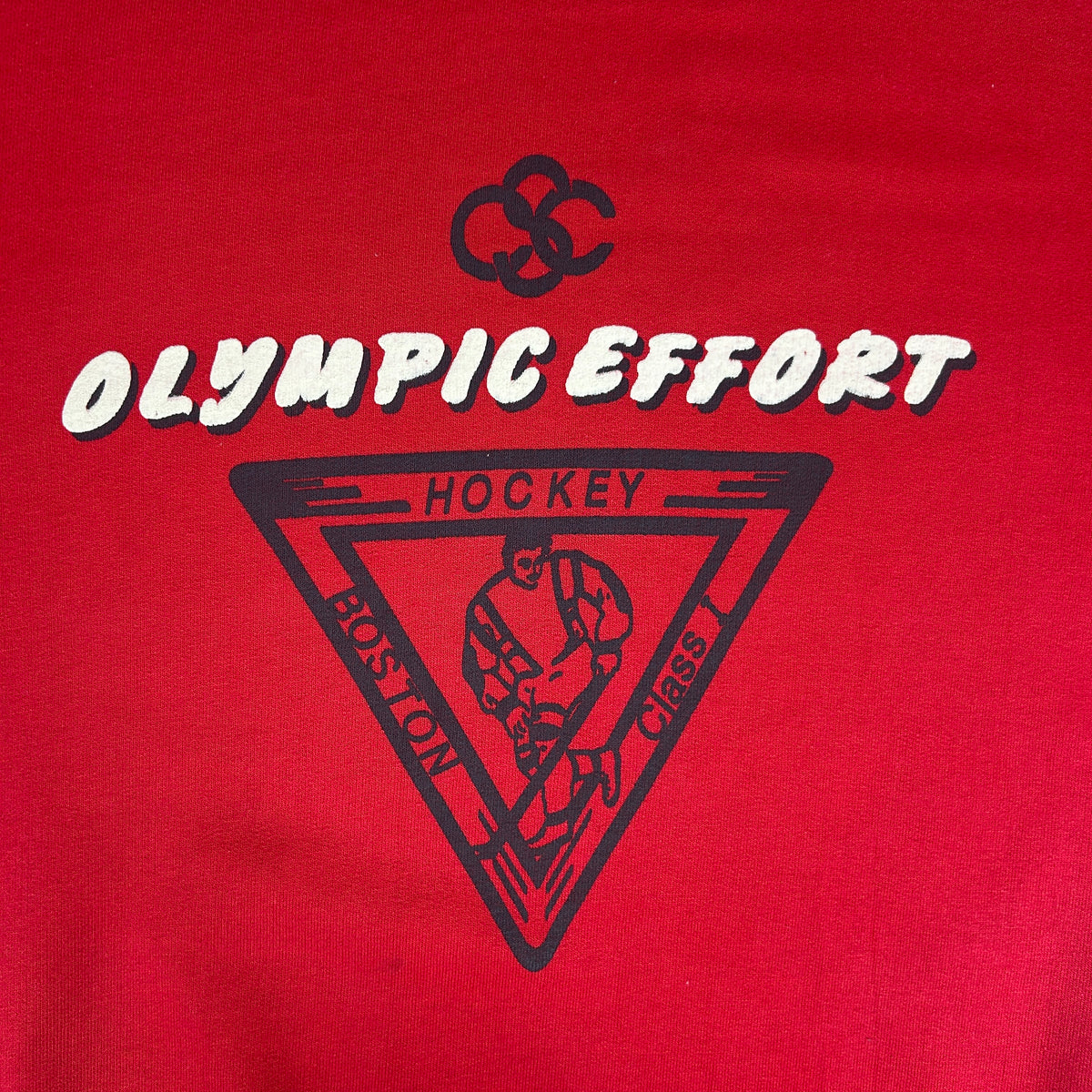 M - Vintage 1980's Olympic Effort Hockey Sweatshirt