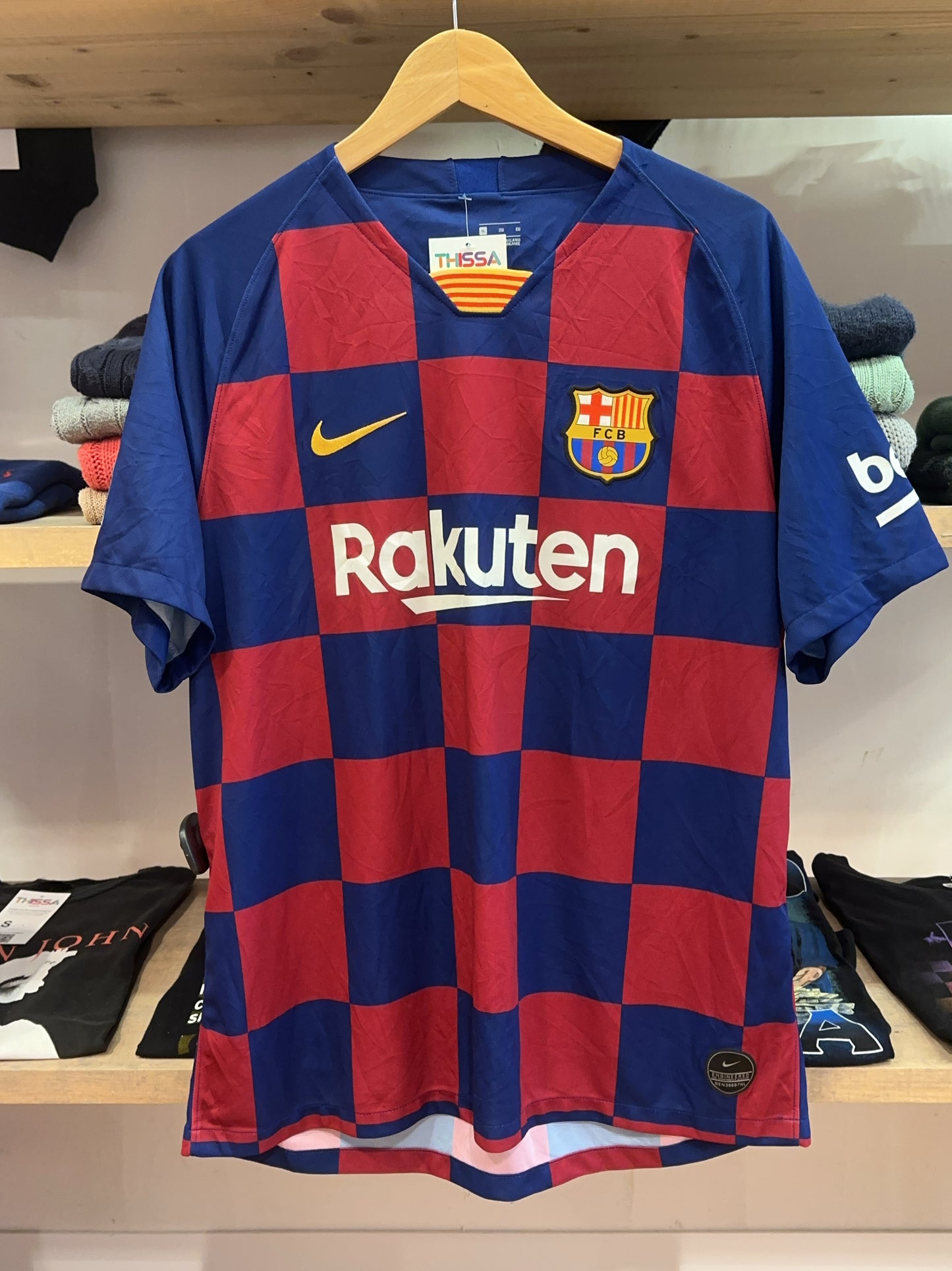 2019-20 FC Barcelona Nike Home Football Shirt - XL
