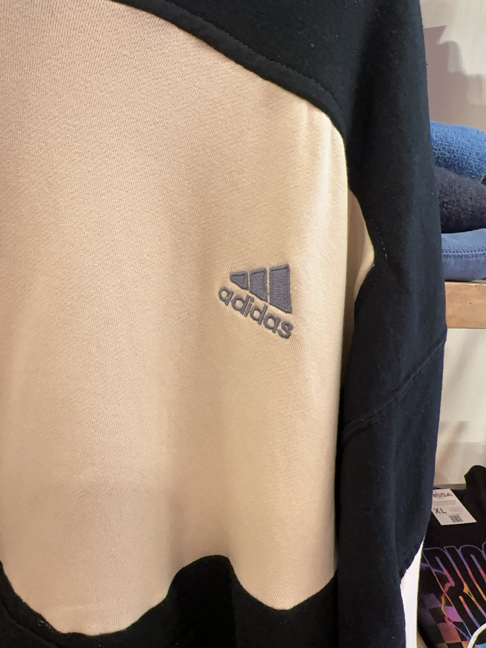 Vintage 2000's Adidas Reworked Hoodie - XL