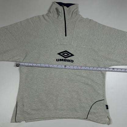 M - Vintage 1990's Umbro Quarterzip