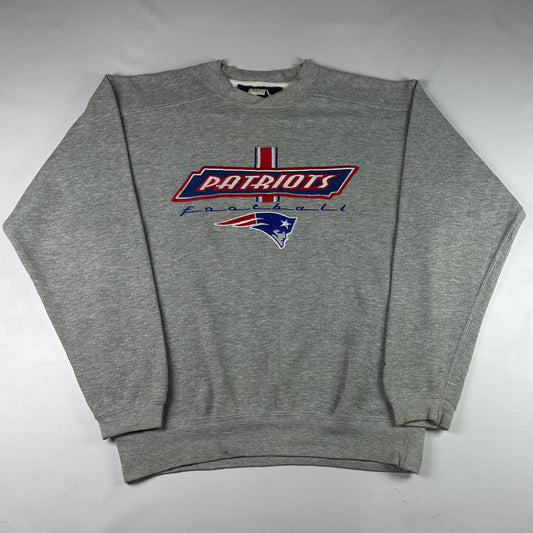 L - 1990's Starter New England Patriots Football Sweatshirt