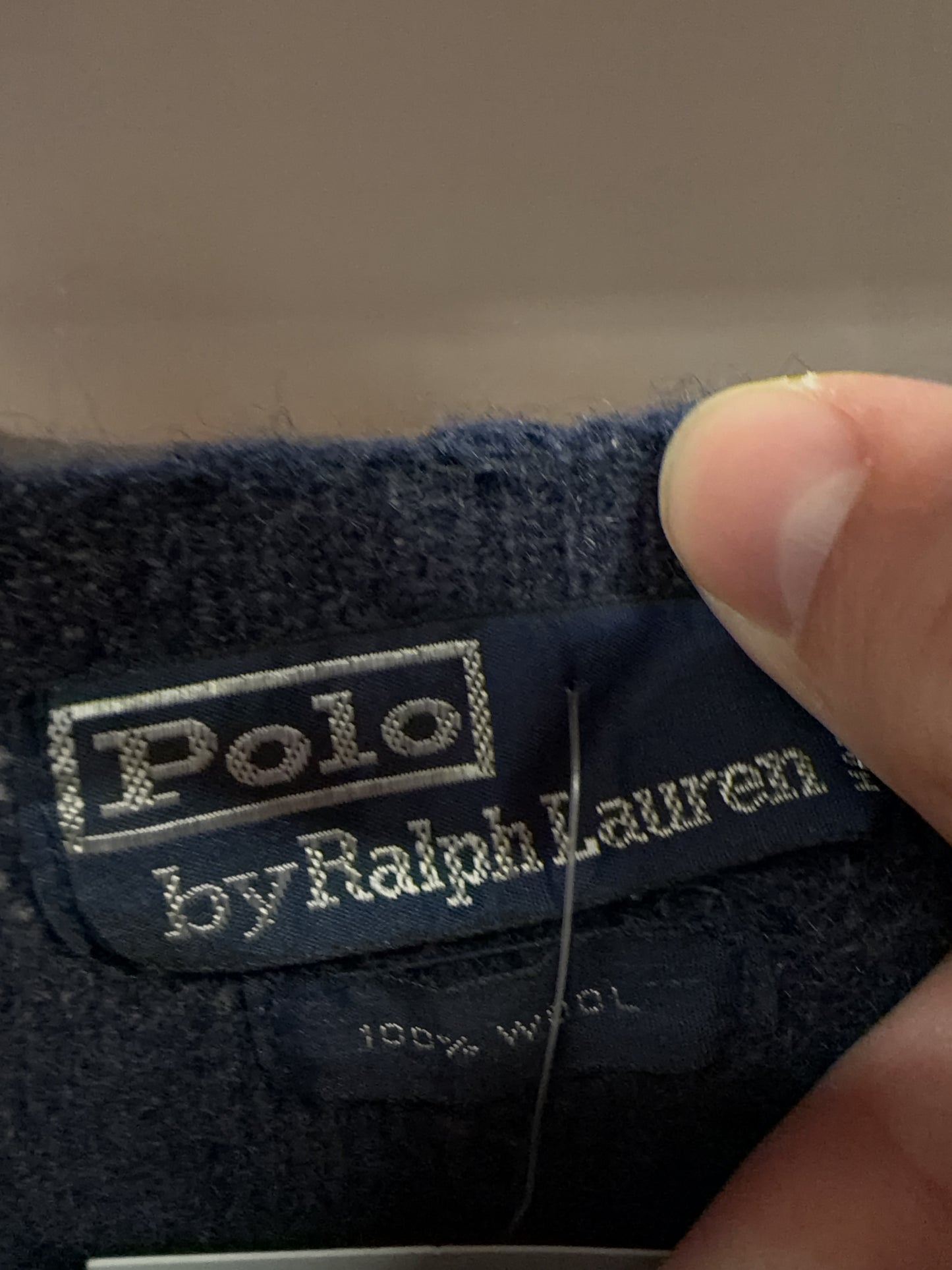 Ralph Lauren Sweatshirt 100% wool - M