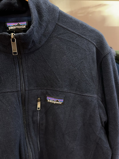 Patagonia Navy Full-Zip Fleece Jacket - M