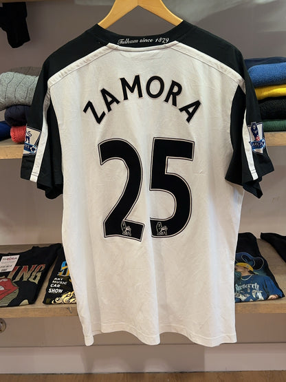 2009-10 Fulham FC Nike Home Football Shirt Zamora #25 - L