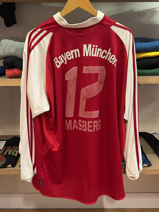 2003-2004 FC Bayern Munich Adidas Home Football Shirt 12 - XXL