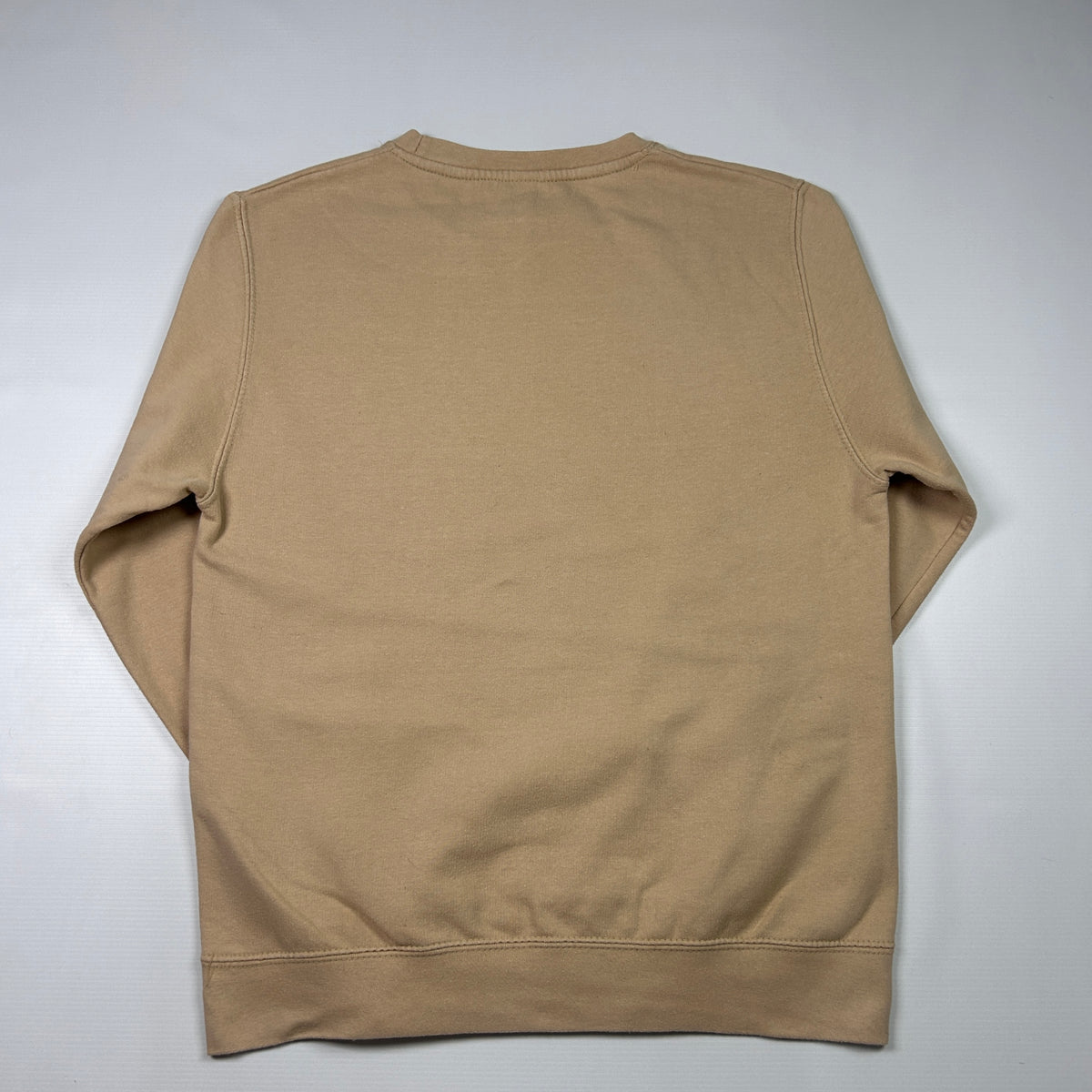 S - Nike 2000's Tan Embroidered Crewneck Sweatshirt