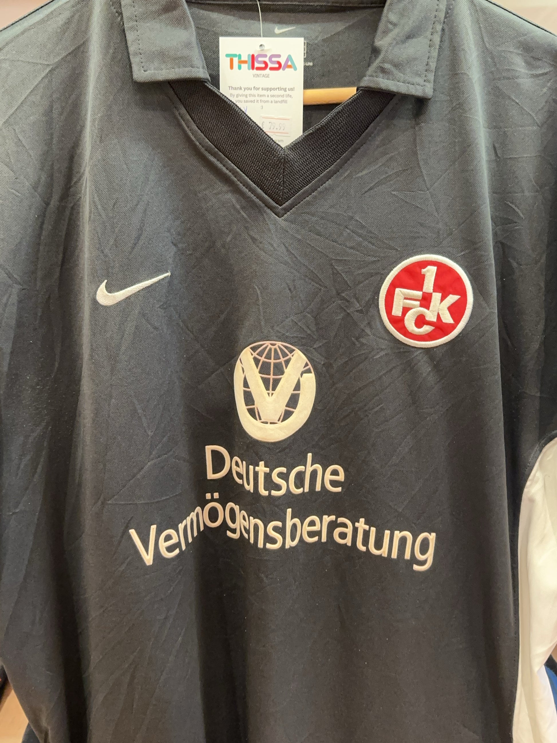 2000-2001 1. FC Kaiserslautern Nike Away Football Shirt - XXL