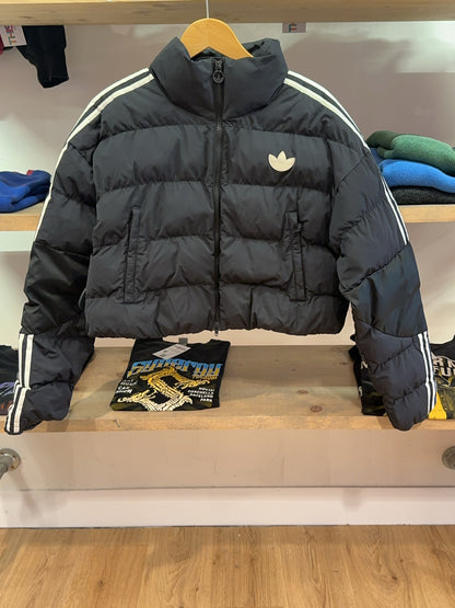 M - Vintage 2000's Adidas Cropped Puffer Jacket