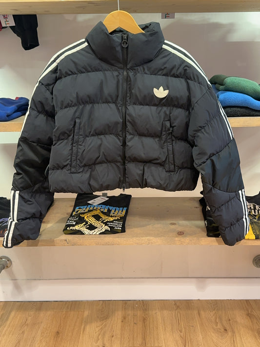 M - Vintage 2000's Adidas Cropped Puffer Jacket