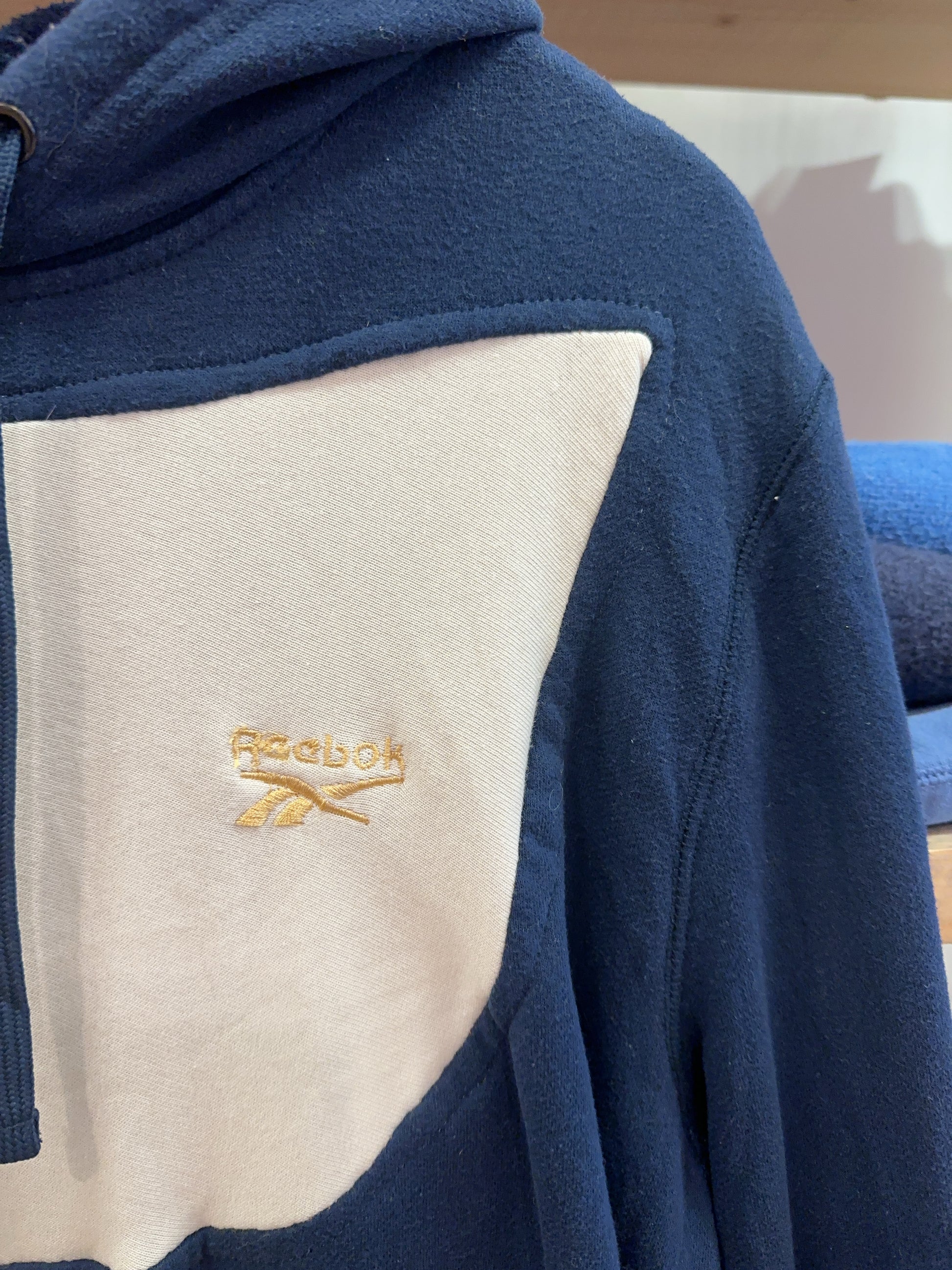 Vintage 2000's Reebok Reworked Hoodie - M