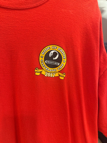 XL - Ride of Pride 2017 Red Graphic T-Shirt