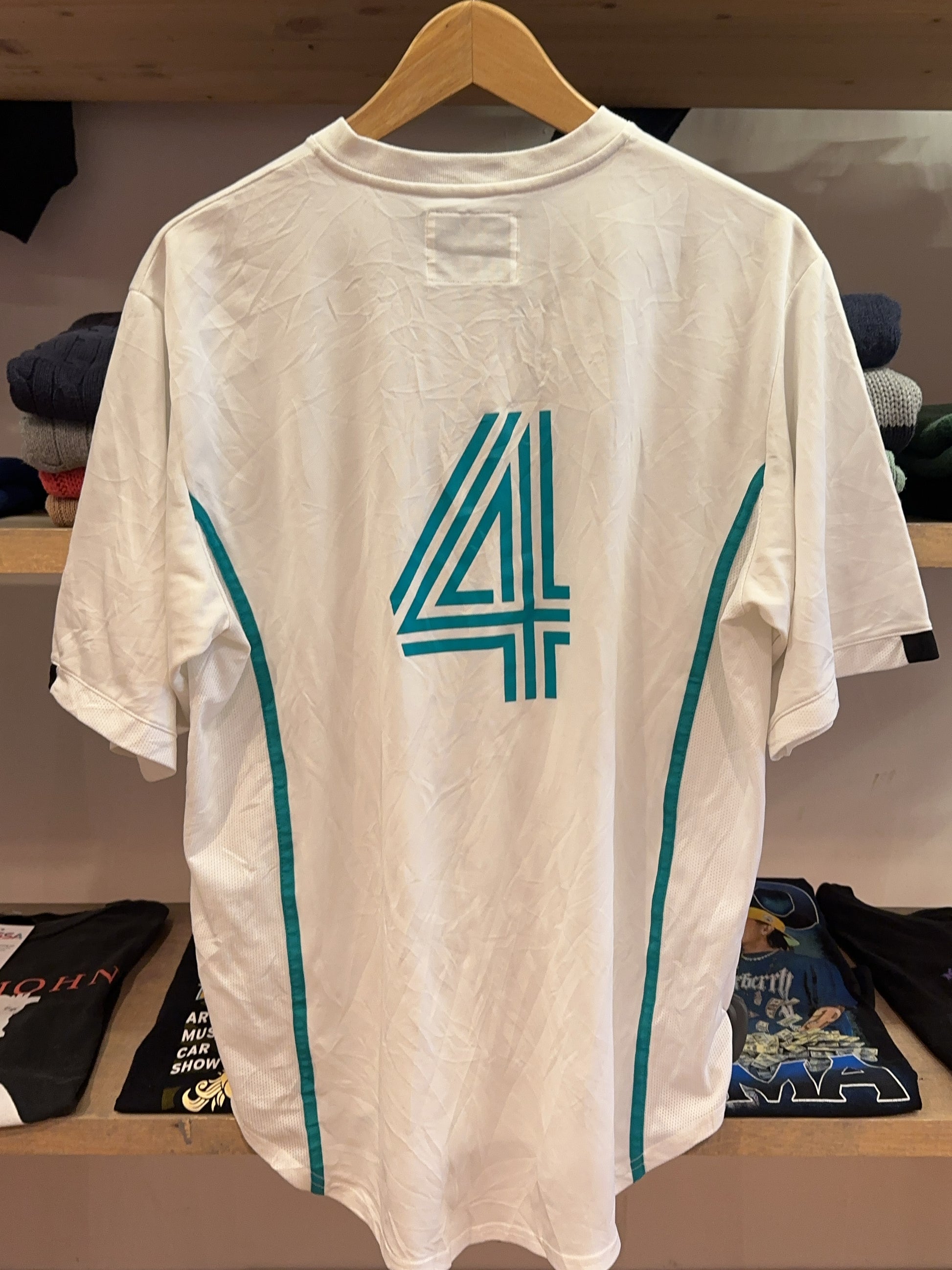 1990s Princeton Soccer Association (PSA) Admiral Away Football Shirt 4 - L