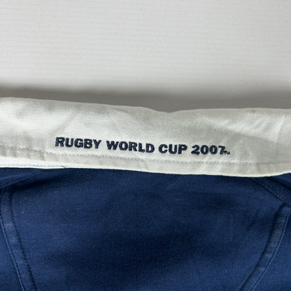 XXL - Adidas Rugby World Cup 2007 France Long Sleeve Polo