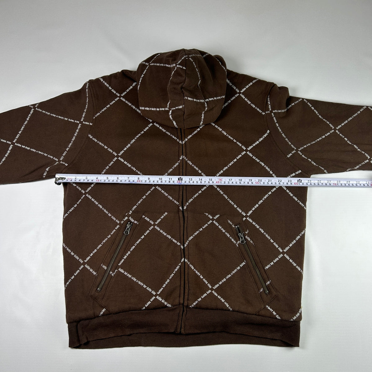 M - 2010's Canadian Olympic Team Brown Fleece Zip-Up Hoodie