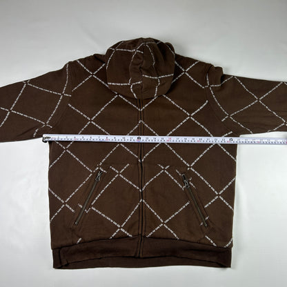M - 2010's Canadian Olympic Team Brown Fleece Zip-Up Hoodie