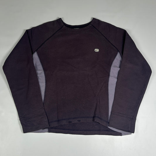 S - Nike 2000's Purple Long Sleeve Performance Top