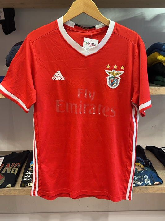 2016-17 SL Benfica Adidas Home Football Shirt - L