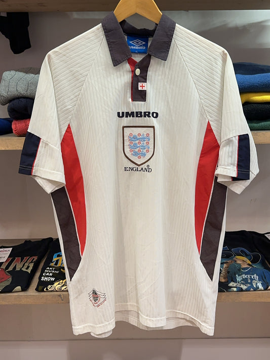 1997-1999 England Umbro Home Football Shirt - XL