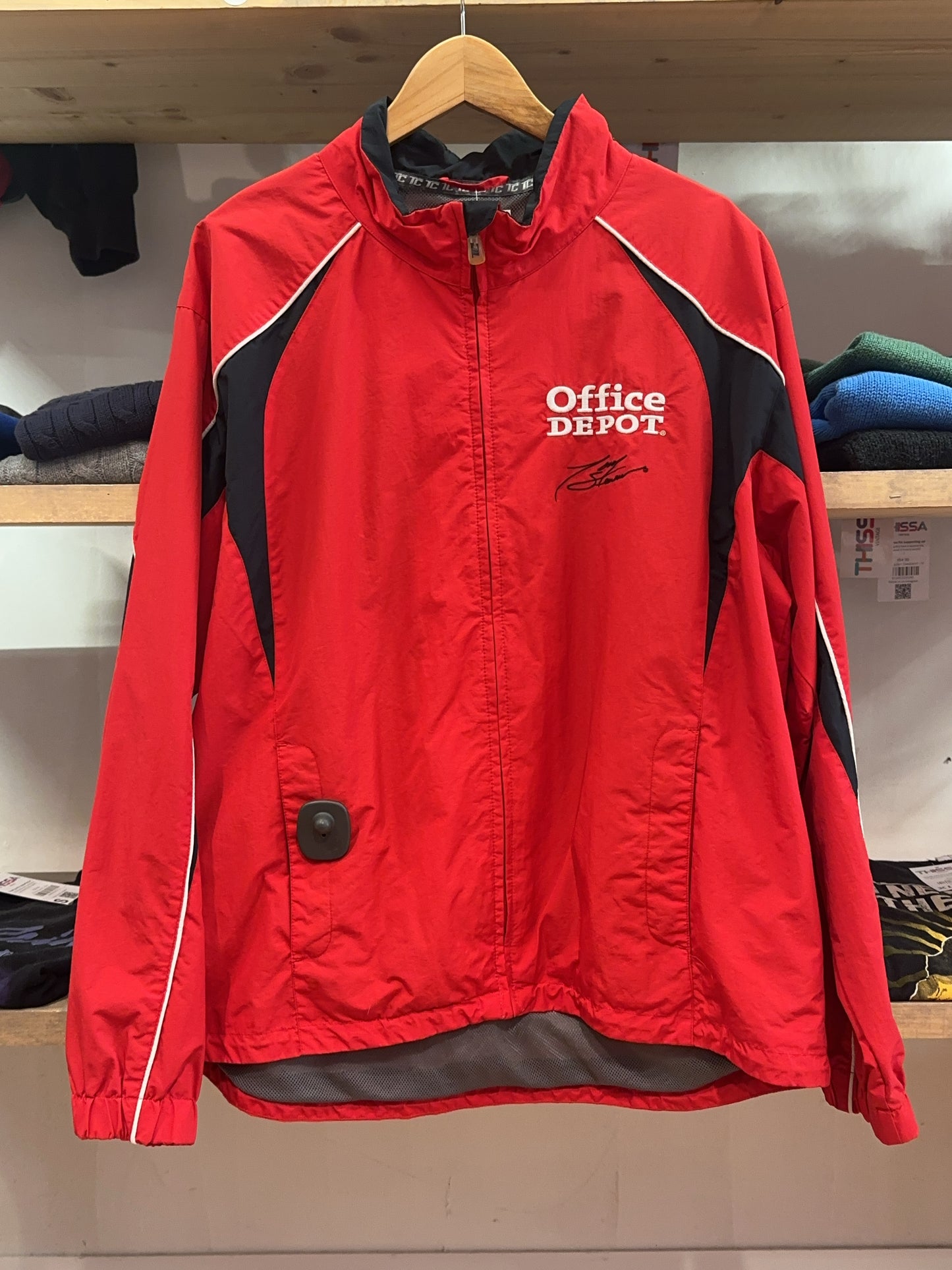 L - Vintage 2000's Office Depot Nascar Jacket