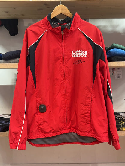 L - Vintage 2000's Office Depot Nascar Jacket
