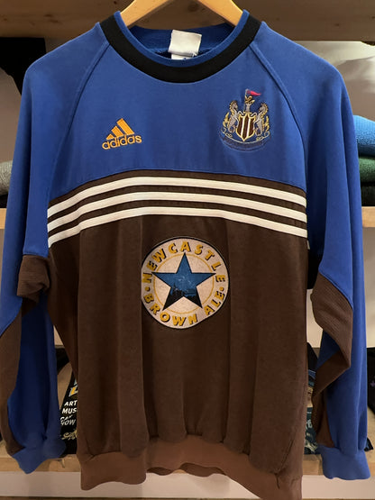 S - 1998-1999 Newcastle United Training Adidas Sweatshirt
