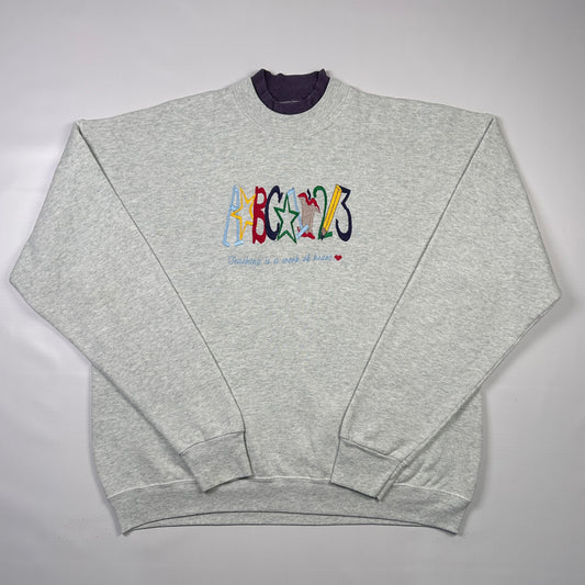 XL - Vintage 1990's 123 Sweatshirt