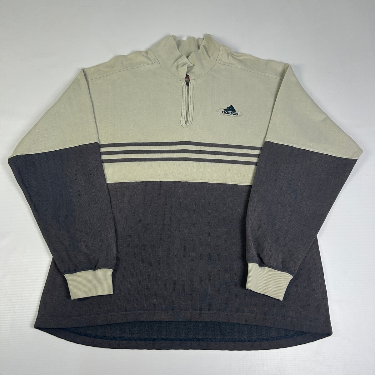 M - Vintage 1990's Adidas Quarterzip